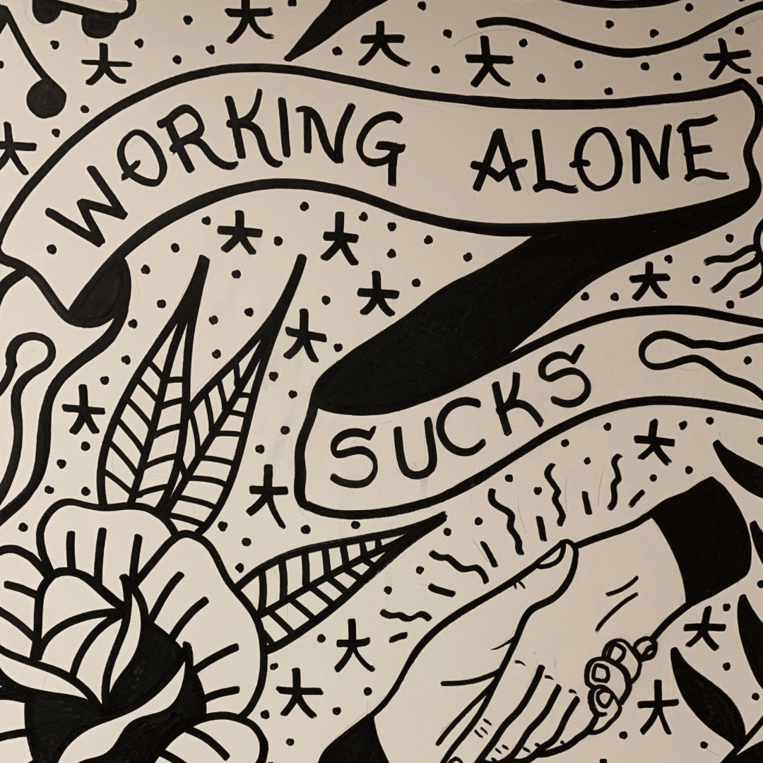 Working alone sucks